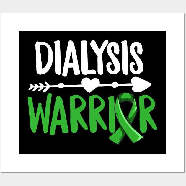 Dialysis Warrior Design for a Organ Recipient Wall Art by ErdnussbutterToast